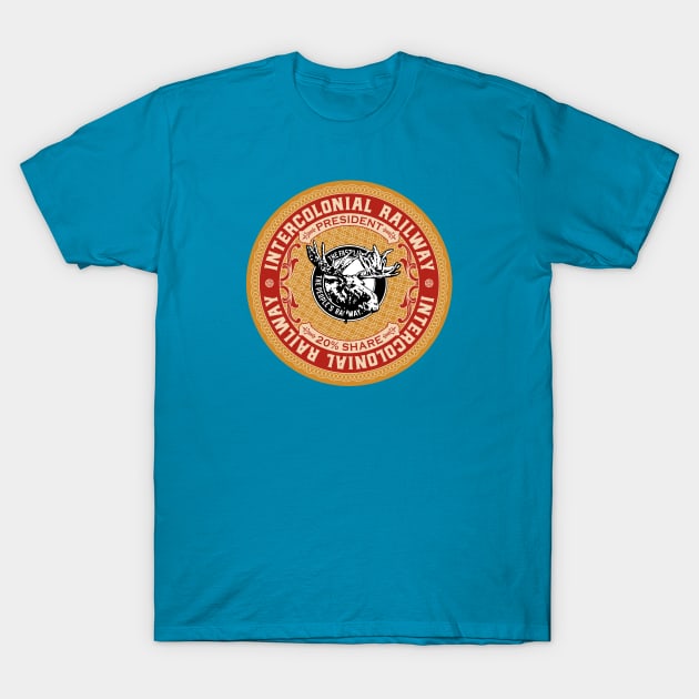 Intercolonial Railway (18XX Style) T-Shirt by Railroad 18XX Designs